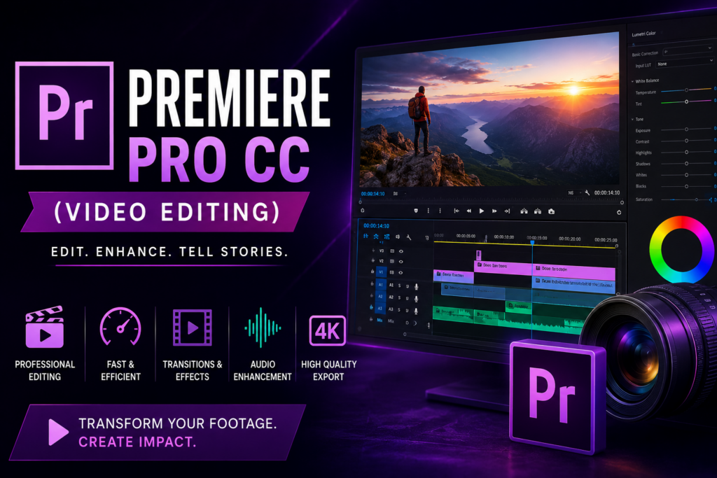 Premiere Pro CC (Video Editing) 
