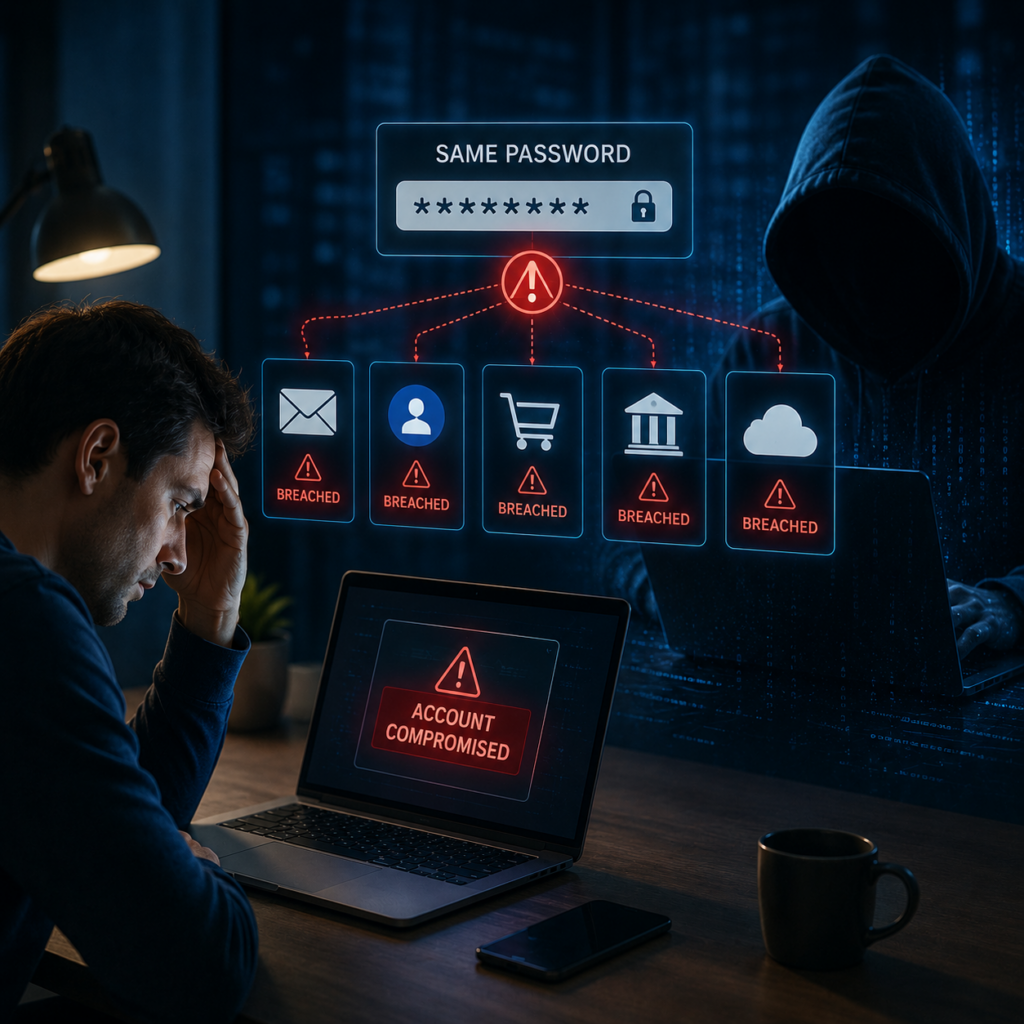 The Perils of Re-Using Passwords